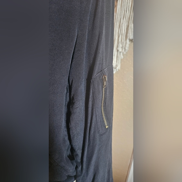 Johnny Was LA Vintage Silk Embroidered Bird Jacket Black Size Small - Picture 6 of 11